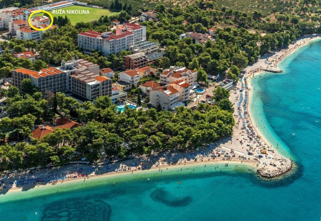 Ruza&Nikolina "1" Apartmani - Baska Voda Baška Voda Exterior foto