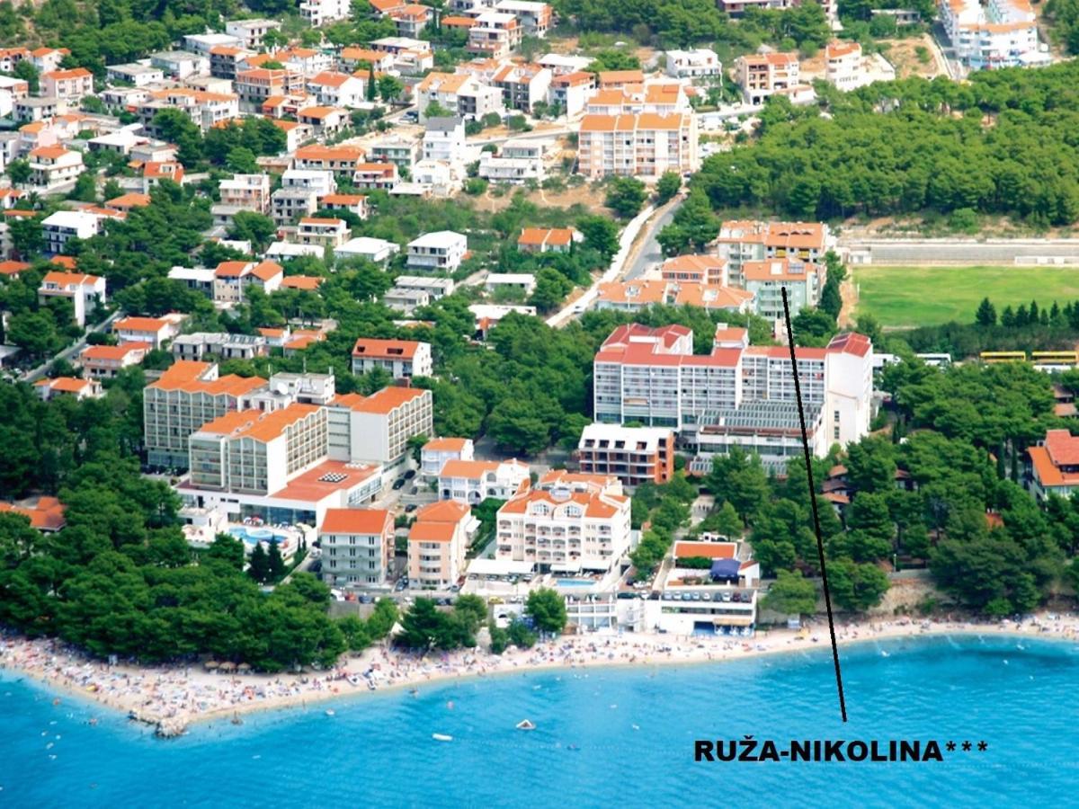 Ruza&Nikolina "1" Apartmani - Baska Voda Baška Voda Exterior foto