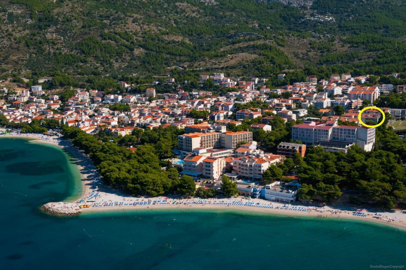Ruza&Nikolina "1" Apartmani - Baska Voda Baška Voda Exterior foto