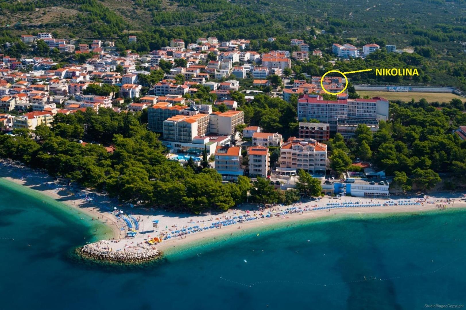 Ruza&Nikolina "1" Apartmani - Baska Voda Baška Voda Exterior foto